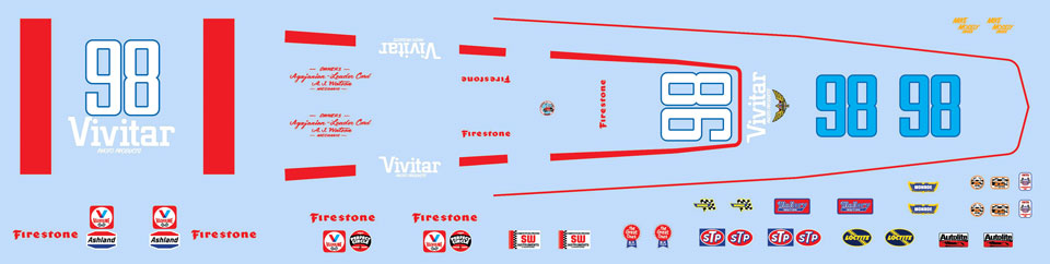 1972 Vivitar Eagle decals