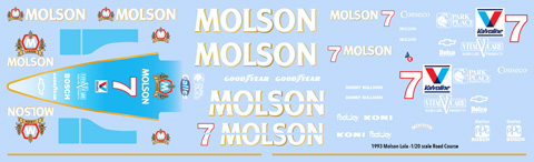 1993 Menards Arisco Decals